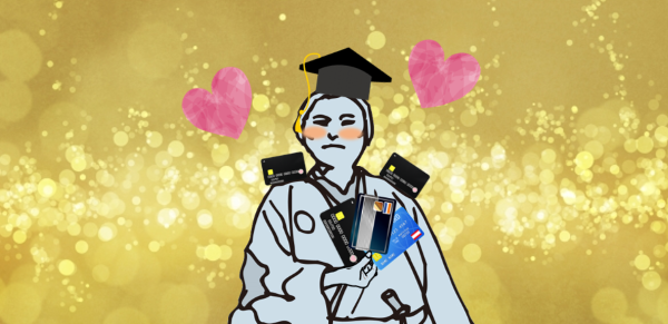 クレジットカードを手に入れて嬉しい人のイメージ